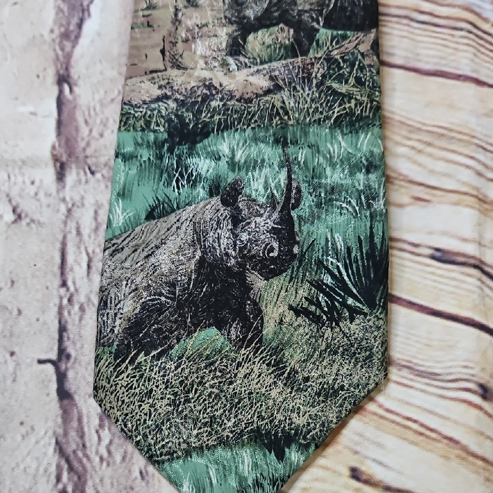 Endangered Species Rino Tie
